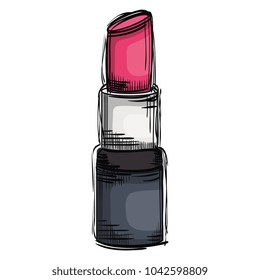 lipstick makeup isolated icon