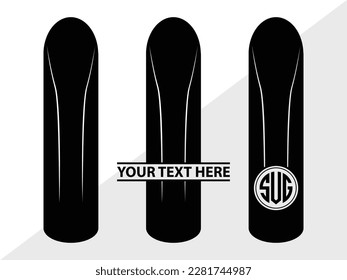 Silución de la ilustración de un vector monograma con lápiz labial