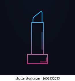 Lipstick nolan icon. Simple thin line, outline vector of shopping icons for ui and ux, website or mobile application