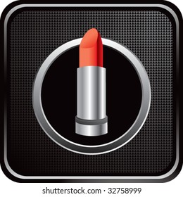 lipstick on black web button