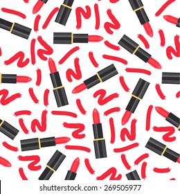 Lipstick pattern - Illustration 