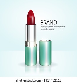 LIPSTICK REALISTIC MOCK UP