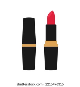 Rote Lipstick-Vektorgrafik