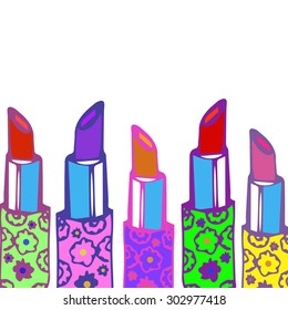 lipstick red fashion beauty vector makeup glamour
