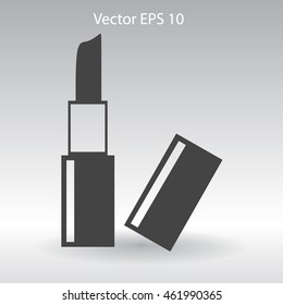 Lipstick skincare lips vector illustration