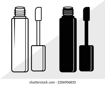 Lipstick SVG Printable Vector Illustration
