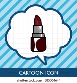 lipstick theme elements vector,eps