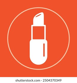 Lipstick trendy icon inventive abstract vector illustration colorful artwork beautiful design.eps