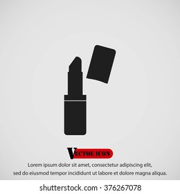 Lipstick vector icon