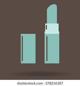 Lipstick vector icon 