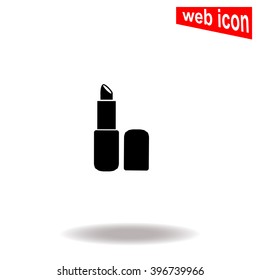 Lipstick vector icon.