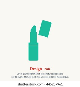 Lipstick vector icon