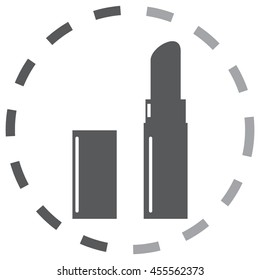 Lipstick vector icon
