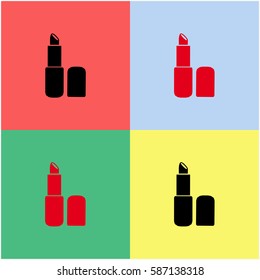 Lipstick vector  icon.