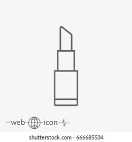 lipstick vector icon