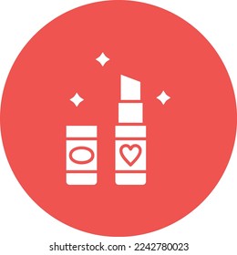 Lipstick vector icon. Can be used for printing, mobile and web applications.