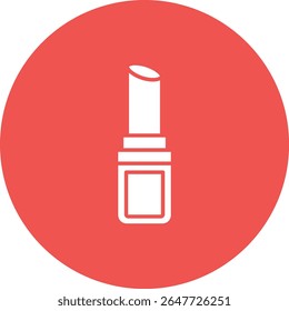Ícone de vetor de batom. Pode ser usado para impressão, aplicativos móveis e da Web.