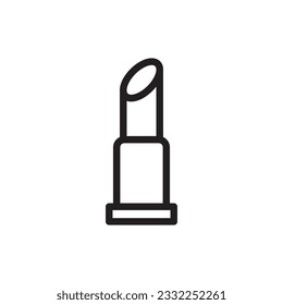 Lipstick, Vektorsymbol. Flachbild-Design für Lipstick. Lipstick-Symbol-Piktogramm. UX-UI-Symbol