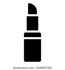 ilustração de ícone de vetor de batom. Ícone de maquiagem lip stick.