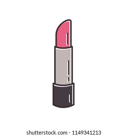 lipstick vector icon in trendy flat style 