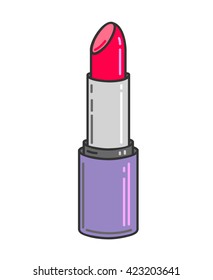 Lipstick. Vector illustration
