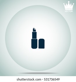 Lipstick  vector illustration.