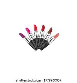 lipstick vector illustration design template