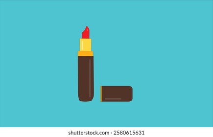 Lipstick vector illustration for use.