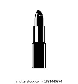 lipstick vector isolated on white background