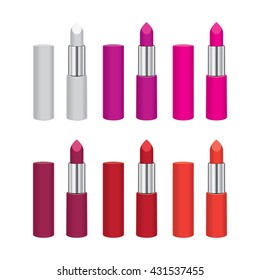Lipstick for your logo is easy to change colors