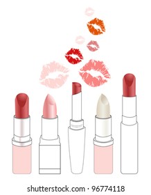 Lipsticks collection