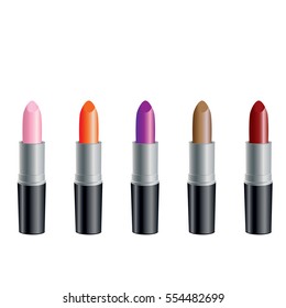 Lipsticks of different colors
