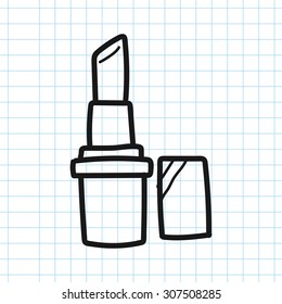 lipsticks doodle