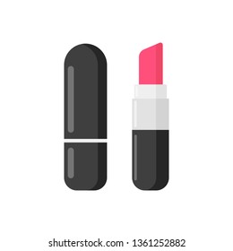 Lipsticks style on isolated background. Beauty mode by illustrator.