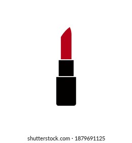 Lipstik icon, vector illustration. Flat design style. vector lipstik icon illustration isolated on white background, lipstik icon Eps10. lipstik icons graphic design vector symbols.