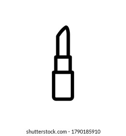 Lipstik icon,vector illustration. Flat design style. vector  lipstik icon illustration isolated on White background,  lipstik icon Eps10.  lipstik icons graphic design vector symbols.