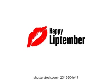 Liptember  background template Holiday concept