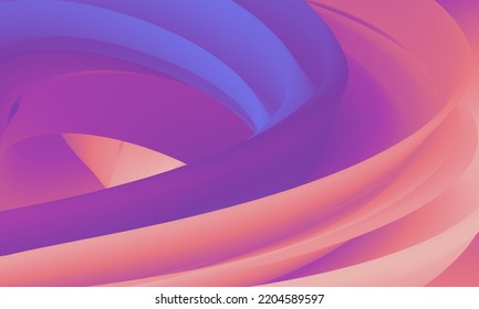 Liquid 3d background. Color mix. Fluid abstract gradient. Soft wavy texture. Mild transition colour flow. Template for posters, ad banners, brochures, flyers, covers, websites. EPS vector image.