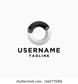 inspiración para el diseño del logotipo de círculo abstracto
