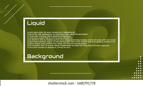 Liquid 3d wave background. Landing Page Trendy Flow Concept. Colorful 3d wave shape illustration. Fluid abstract design. Minimal style. Vector stock Gradient Futuristic Banner, Wave Wallpaper. 