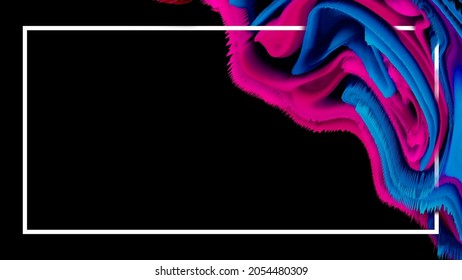 Liquid abstract background. Artistic covers design. Creative fluid colors backgrounds. Trendy design. Contrast colors. Vector design layout for presentations, flyers, posters | 2022 trending 