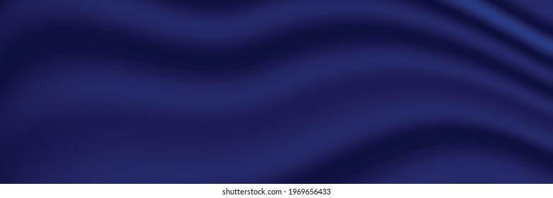 Liquid abstract background. Blue fluid vector banner template for social media, web sites. Wavy shapes. Vector illustration for brochure, business card, magazine, poster, presentation design