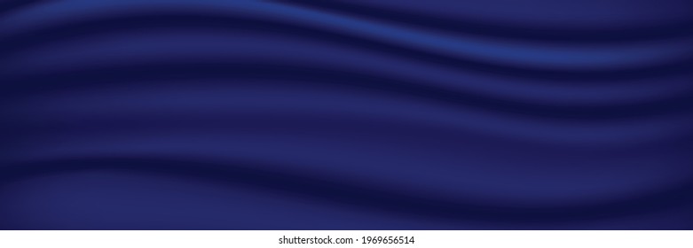 Liquid abstract background. Blue fluid vector banner template for social media, web sites. Wavy shapes. Vector illustration for brochure, business card, magazine, poster, presentation design