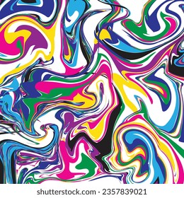 Plantilla de diseño de fondo abstracto líquido.