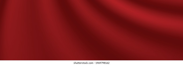 Liquid abstract background. Red fluid vector banner template for social media, web sites. Wavy shapes. Vector illustration for brochure, business card, magazine, poster, presentation design