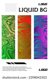 liquid abstract background for tshirt or poster