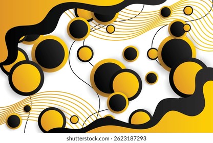 Liquid abstract background with vector coffee color, cozy and fun, eps 10, editable.