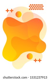 Liquid Abstract Background Water Splash Template