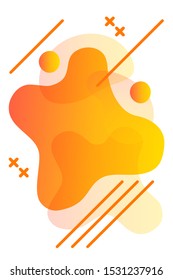 Liquid Abstract Background Water Splash Template