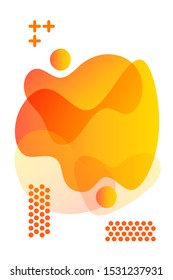 Liquid Abstract Background Water Splash Template